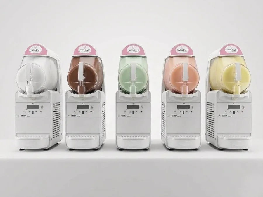 Jätman jäätisemasinad — viis erinevat maitset